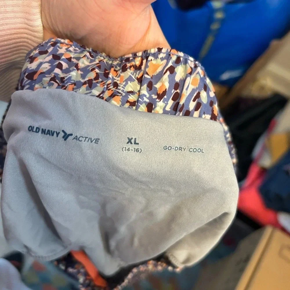 OLD NAVY GIRLS LINED ATHLETIC SHORTS